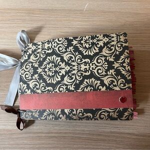 Hand crafted Vintage Junk Journal 📔 Elegant Patterned Ephemera Mini-Album